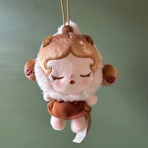 POP BEAN Coffee Factory Series - Skullpanda Plush Pendant